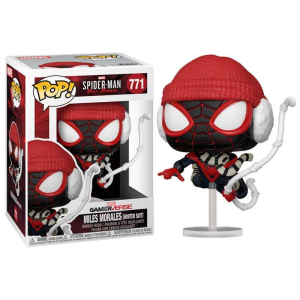 Marvel Spider-Man Miles Morales Miles Morales Winter Suit Funko Pop! Vinyl Figure