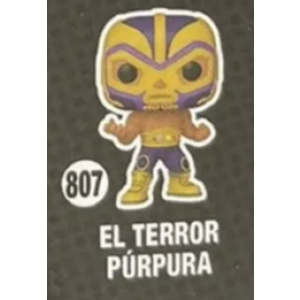 Marvel Lucha Libre Edition El Terror Púrpura Funko Pop! Vinyl Figure