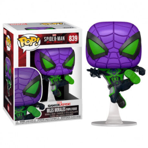 Marvel Spider-Man Miles Morales Miles Morales Purple Reign Funko Pop! Vinyl Figure