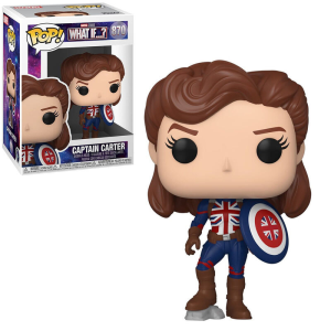 Marvel What If... Captain Carter Funko Pop! Vinyl Figure