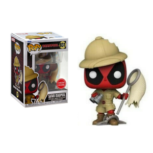 Marvel Deadpool Safari Deadpool Funko Pop! Vinyl Figure