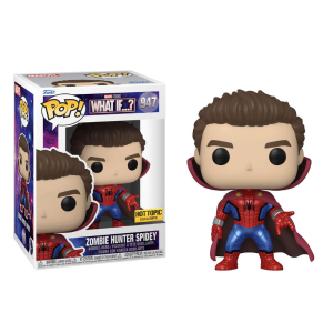 Marvel What If... Unmasked Zombie Hunter Spidey Funko Pop! Vinyl Figure