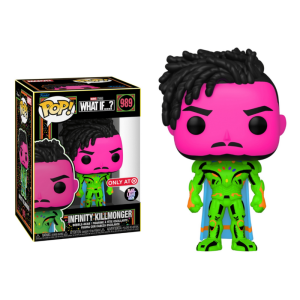 Marvel What If... Infinity Killmonger Blacklight Funko Pop! Vinyl Figure