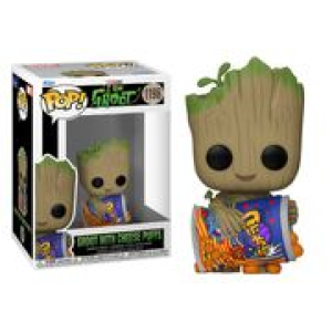 Marvel I am Groot Groot with Cheese Puffs Funko Pop! Vinyl Figure