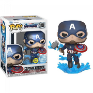 Marvel Avengers Endgame Captain America Metallic Funko Pop! Vinyl Figure