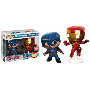 Marvel Captain America Civil War Captain America / Iron Man Funko Pop! Vinyl Figure