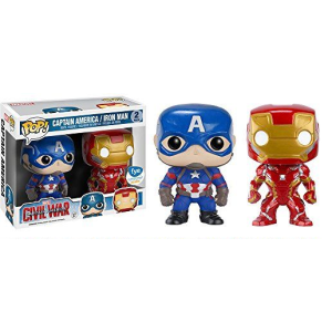 Marvel Captain America Civil War Captain America / Iron Man Funko Pop! Vinyl Figure