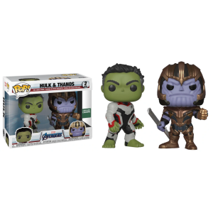 Marvel Avengers Endgame Hulk & Thanos Funko Pop! Vinyl Figure