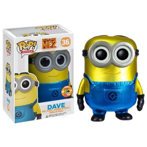 Despicable Me 2 Dave Metallic Exclusive Funko Pop! Vinyl Figure