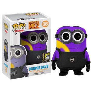 Despicable Me 2 Purple Dave Exclusive Funko Pop! Vinyl Figure