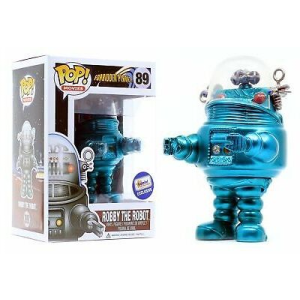 Forbidden Planet Robby the Robot Turquoise Metallic Exclusive Funko Pop! Vinyl Figure