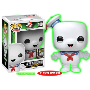 Ghostbusters Stay Puft Marshmallow Man GITD Exclusive Funko Pop! Vinyl Figure