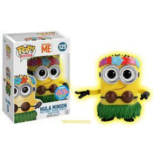 Despicable Me Hula Minion GITD Exclusive Funko Pop! Vinyl Figure