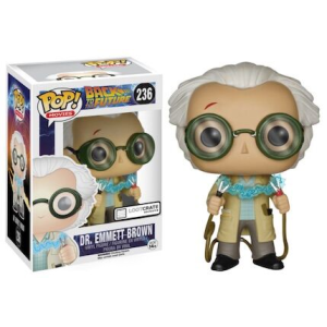 Back to The Future Dr. Emmett Brown Jumper Cables Exclusive Funko Pop! Vinyl Figure