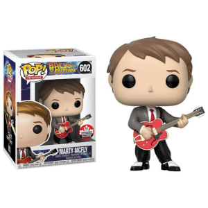 Back to The Future Marty McFly with Guitar Exclusive Funko Pop! Vinyl Figure