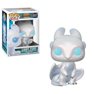 How to Train Your Dragon: The Hidden World Light Fury Exclusive Funko Pop! Vinyl Figure