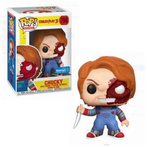 Child's Play 3 Chucky Half Face Exclusive Funko Pop! Vinyl Figure