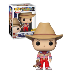 Back to The Future Part III Marty McFly Cowboy Exclusive Funko Pop! Vinyl Figure