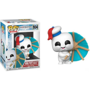 Ghostbusters: Afterlife Mini Puft with Cocktail Umbrella Funko Pop! Vinyl Figure