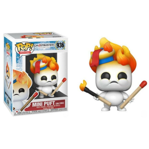 Ghostbusters: Afterlife Mini Puft on fire Funko Pop! Vinyl Figure