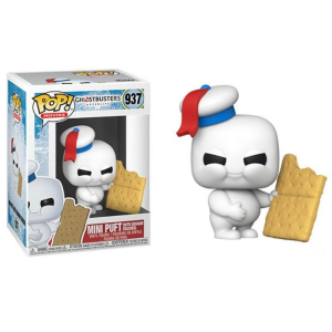 Ghostbusters: Afterlife Mini Puft with Graham Cracker Funko Pop! Vinyl Figure