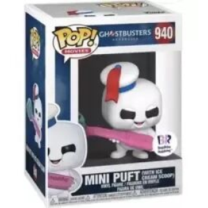 Ghostbusters: Afterlife Mini Puft With Ice Cream Scoop Exclusive Funko Pop! Vinyl Figure