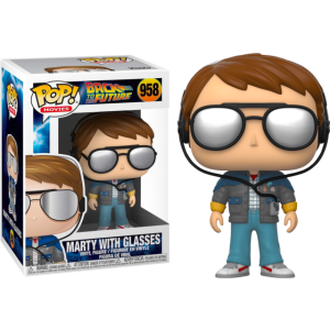 Back to The Future Marty with Glasses Funko Pop! Vinyl Figure