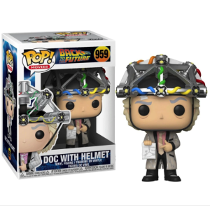 Back to The Future Doc with Helmet Exclusive Funko Pop! Vinyl Figure