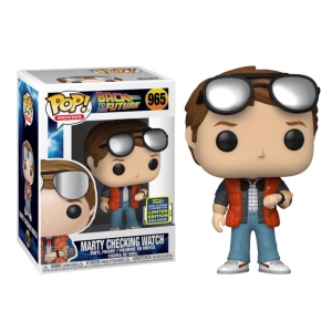 Back to The Future Marty Checking Watch Exclusive Funko Pop! Vinyl Figure