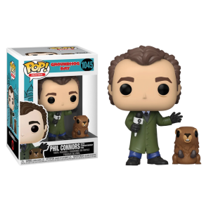 Groundhog Day Phil Connors With Punxsatawney Phil Funko Pop! Vinyl Figure