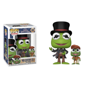 The Muppet Christmas Carol Bob Cratchit With Tiny Tim Kermit The Frog Funko Pop! Vinyl Figure