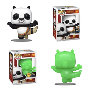 Kung Fu Panda Po Jumping Exclusive Funko Pop! Vinyl Figure