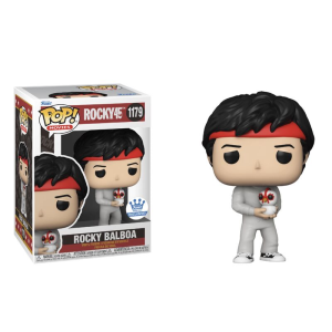 Rocky: 45th Anniversary Rocky Balboa Holding Chicken Exclusive Funko Pop! Vinyl Figure