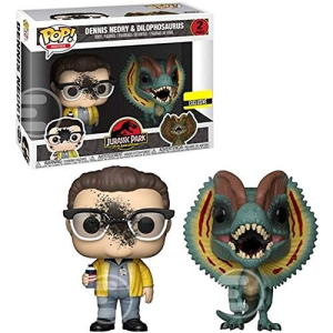 Jurassic Park: 25th Anniversary Dennis Nedry & Dilophosaurus Exclusive Funko Pop! Vinyl Figure