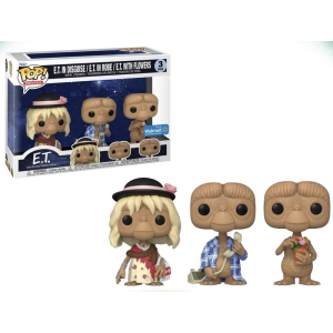 E.T. 40th Anniversary E.T. In Disguise/ E.T. In Robe/ E.T. With Flowers Exclusive Funko Pop! Vinyl Figure