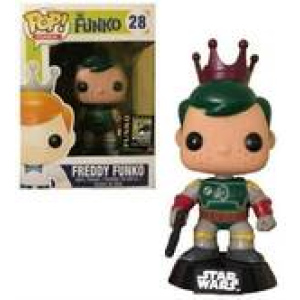 Star Wars Freddy Funko Boba Fett Green Hair Exclusive Funko Pop! Vinyl Figure