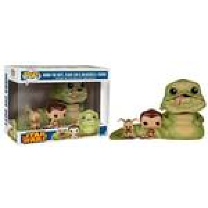 Star Wars Jabba The Hutt Slave Leia & Salacious B. Crumb 3-Pack Exclusive Funko Pop! Vinyl Figure