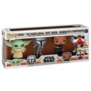 Star Wars The Mandalorian 4-Pack Exclusive Funko Pop! Vinyl Figure