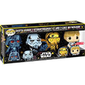 Star Wars Retro Series 4-Pack Exclusive Funko Pop! Vinyl Figure