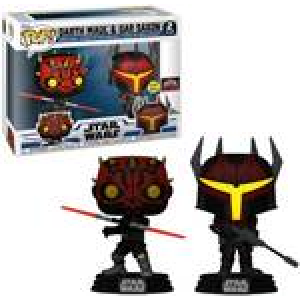 Star Wars Darth Maul & Gar Saxon GITD 2-Pack Exclusive Funko Pop! Vinyl Figure