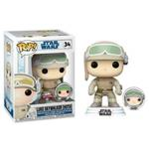 Star Wars Luke Skywalker Hoth With Pin Exclusive Funko Pop! Vinyl Figure