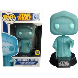 Star Wars Holographic Emperor Exclusive Funko Pop! Vinyl Figure