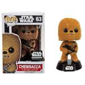 Star Wars Chewbacca Bowcaster Flocked Exclusive Funko Pop! Vinyl Figure