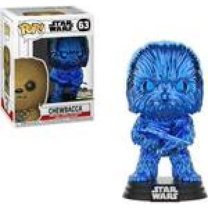 Star Wars Chewbacca Blue Chrome Exclusive Funko Pop! Vinyl Figure