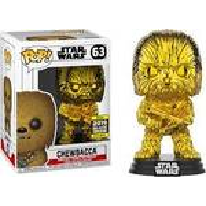 Star Wars Chewbacca Gold Chrome Exclusive Funko Pop! Vinyl Figure