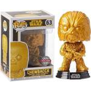 Star Wars Chewbacca Metallic Gold Exclusive Funko Pop! Vinyl Figure