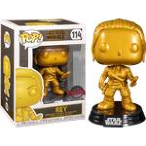 Star Wars Rey Metallic Gold Exclusive Funko Pop! Vinyl Figure