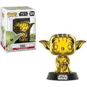 Star Wars Yoda Gold Chrome Exclusive Funko Pop! Vinyl Figure