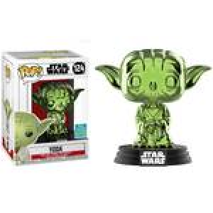 Star Wars Yoda Green Chrome Exclusive Funko Pop! Vinyl Figure