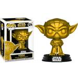 Star Wars Yoda Metallic Gold Exclusive Funko Pop! Vinyl Figure